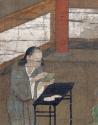 Boy attendant with incense burner
