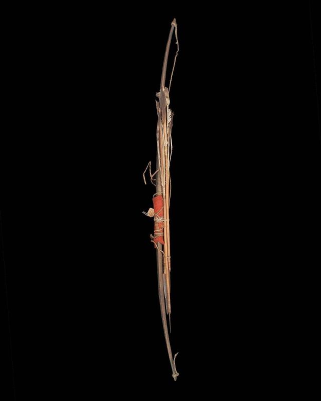 Bow and five arrows
