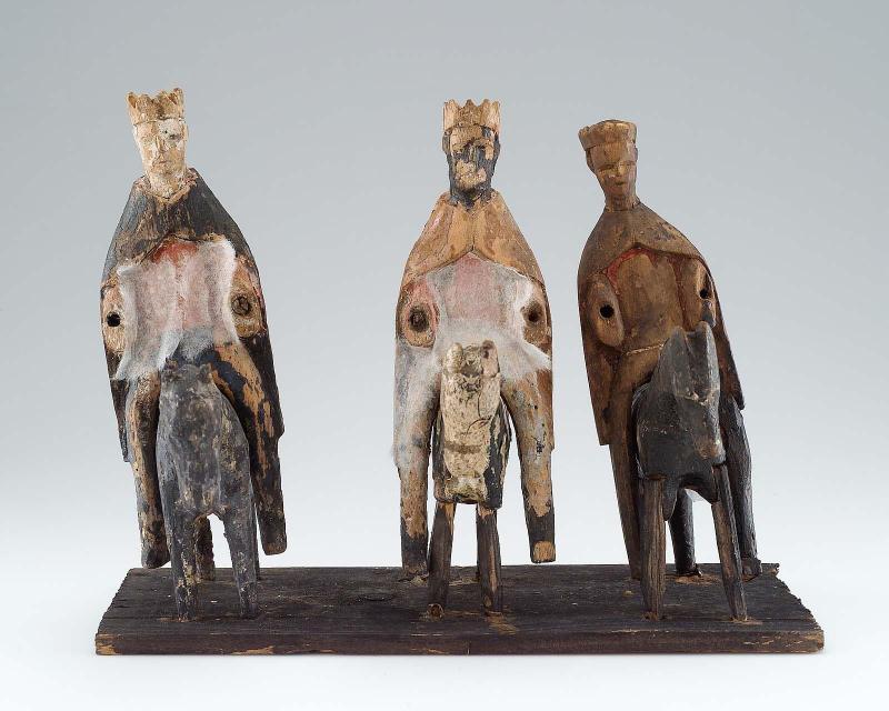 Three Kings on Horseback, santos