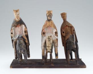Three Kings on Horseback, santos