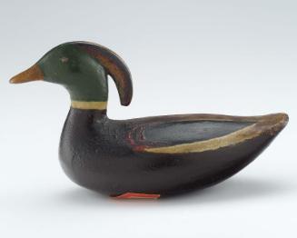 Decoy: Miniature Merganse, Drake
