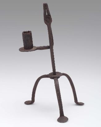 Candle holder and rush light holder