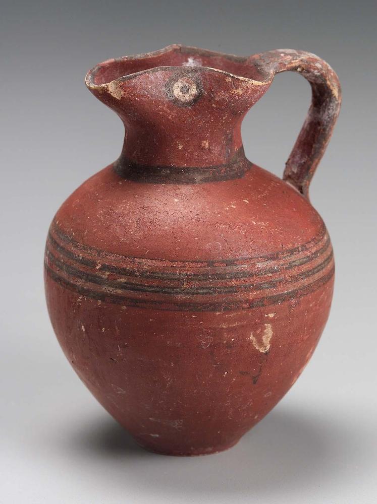 Cypro-Geometric bichrome amphora