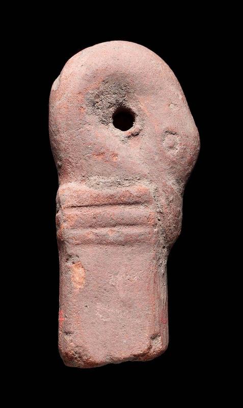 Fragment of a hanging lamp or miniature sword figurine