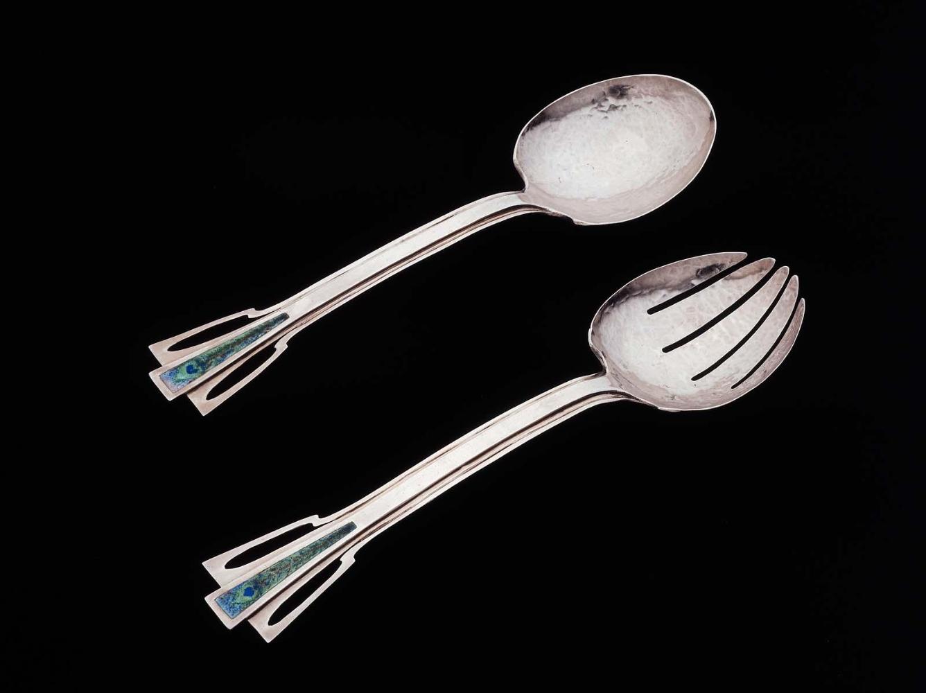 Pair of salad servers