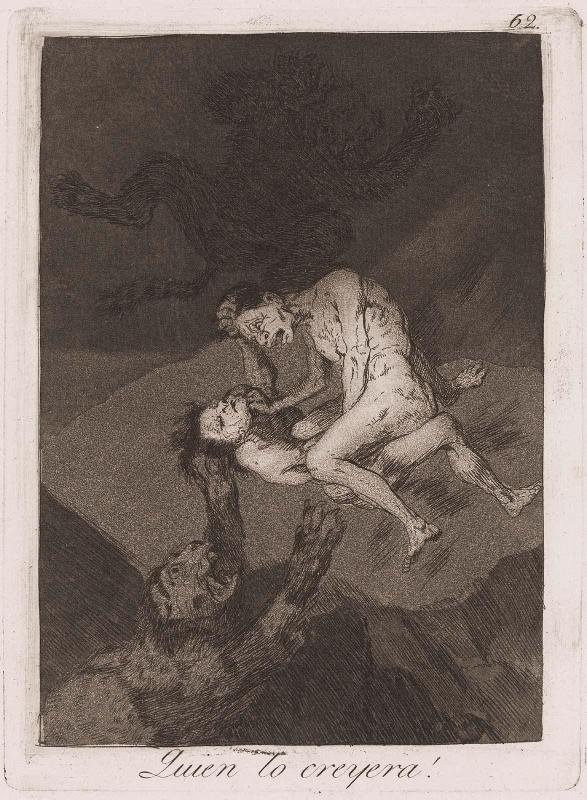 Quien lo Creyera! (Who Would Have Thought It!) Plate 62 of "Los Caprichos"