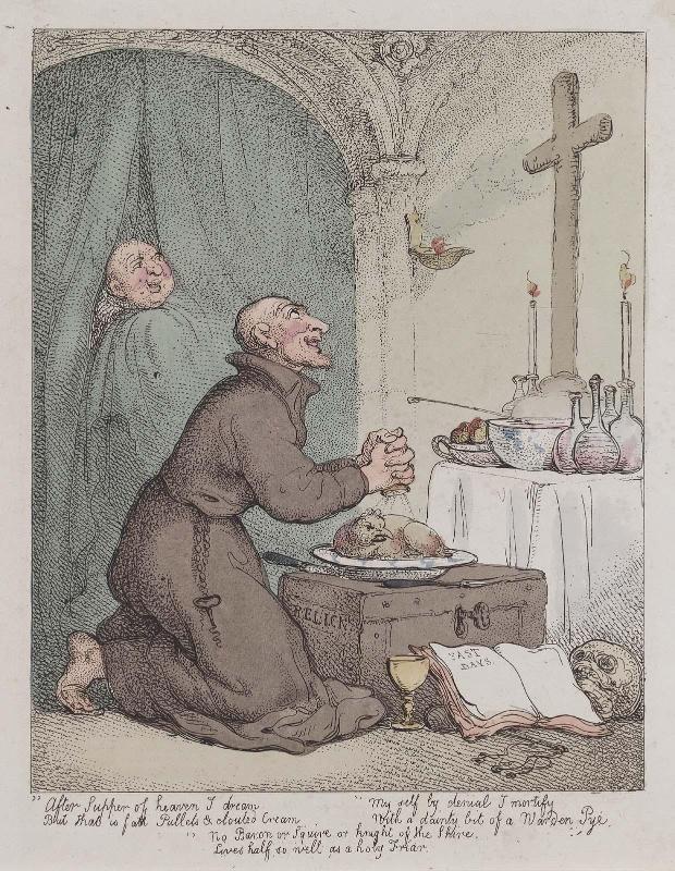 The Holy Friar (from "The Miseries of London")