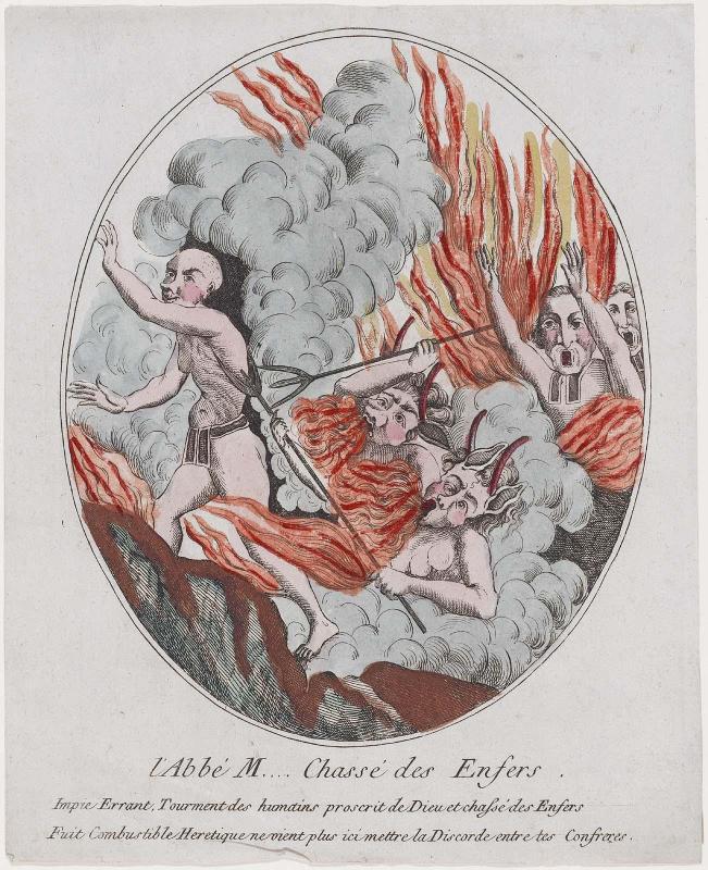 L'Abbé M. . . . Chassé des Enfers