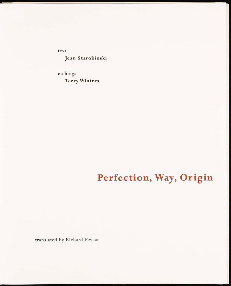 Perfection, Way, Origin