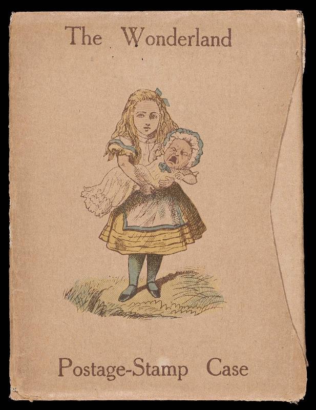The Wonderland Postage-Stamp Case, with illustrations from Alice in Wonderland