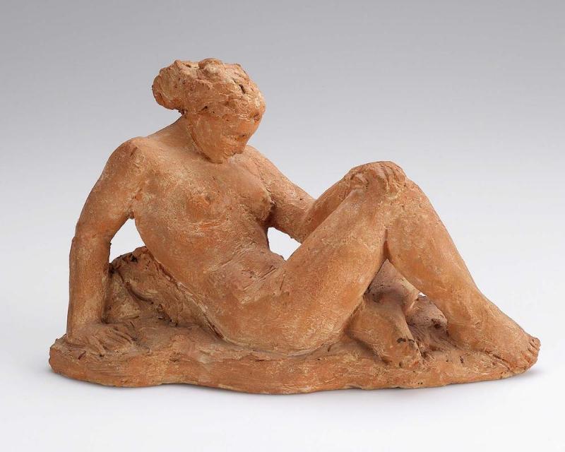 Reclining female figure
