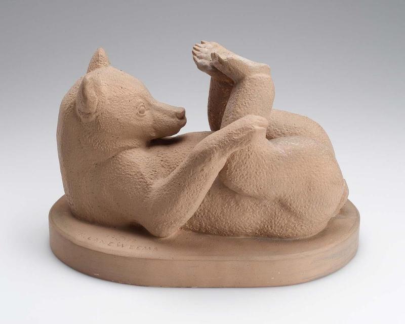 Reclining Bear