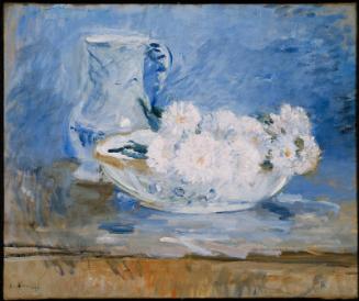 White Flowers in a Bowl