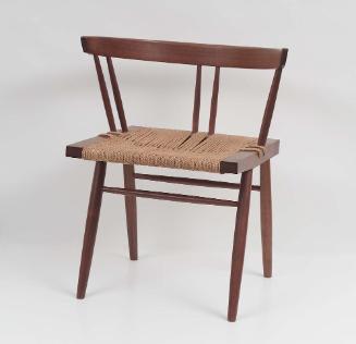 Grass-seated chair