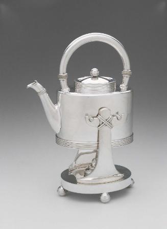 Teakettle on stand