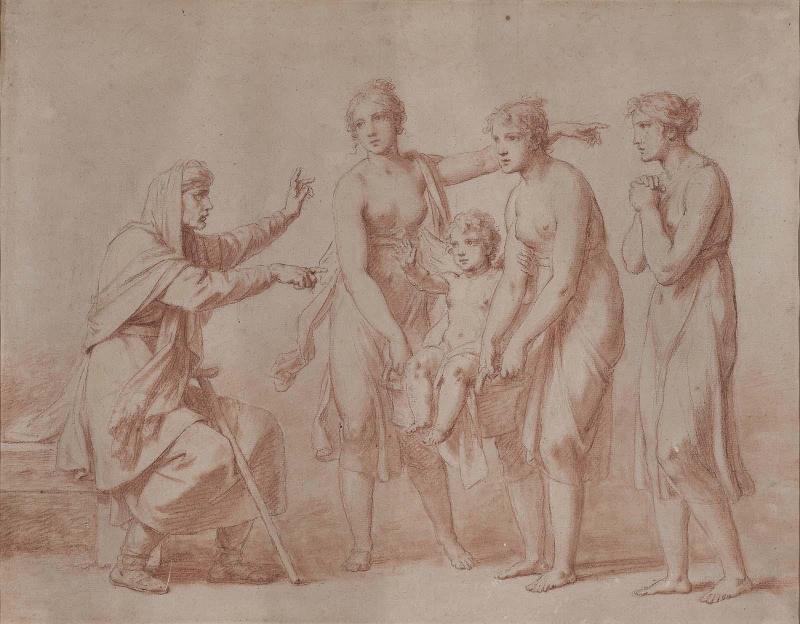 The Three Graces Presenting Cupid to their Mother