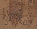 Horses with cart