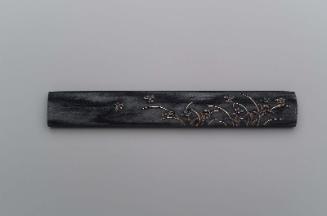 Kozuka with design of butterflies and irises