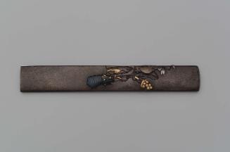 Kozuka with design of sanbaso dancer