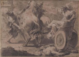 Tullia Driving over the Body of her Father, Servius Tullius