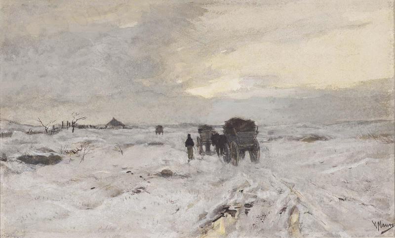 The Road across the Snow