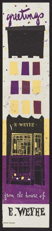 Greetings from the House of E. Weyhe
