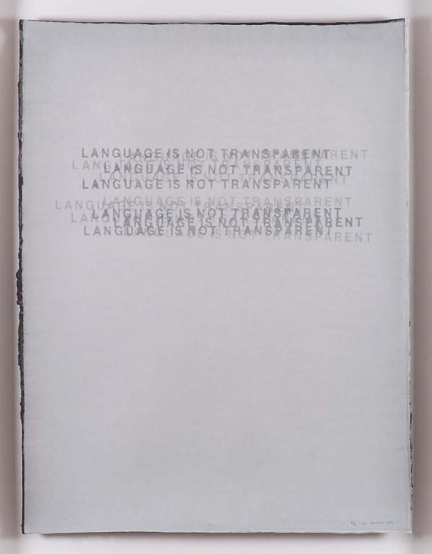 Language is Not Transparent
