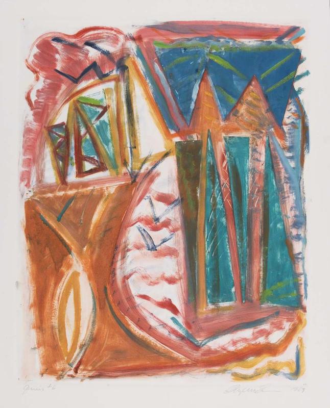 "Quiver #6" from the "Artist's Proof Studio Archival Portfolio II, 2000"