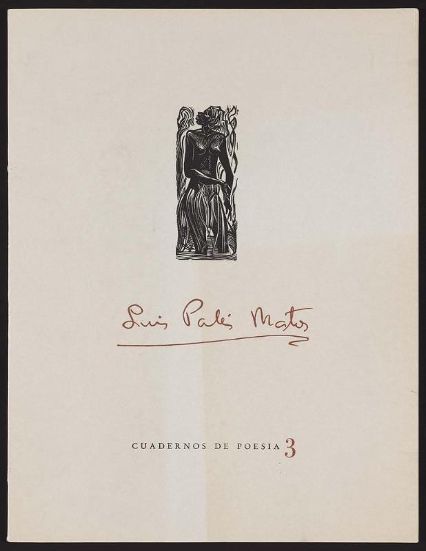 Luis Palés Matos (Cuadernos de Poesia 3)
