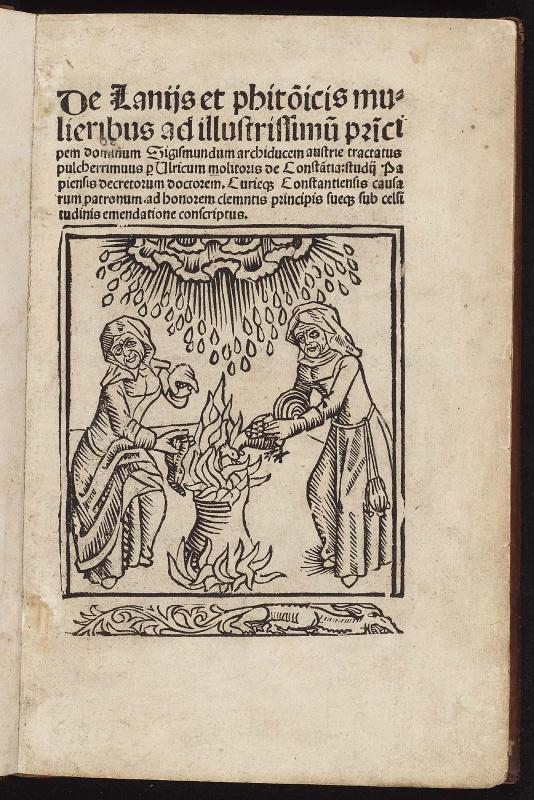 De laniis et phitonicis mulieribus