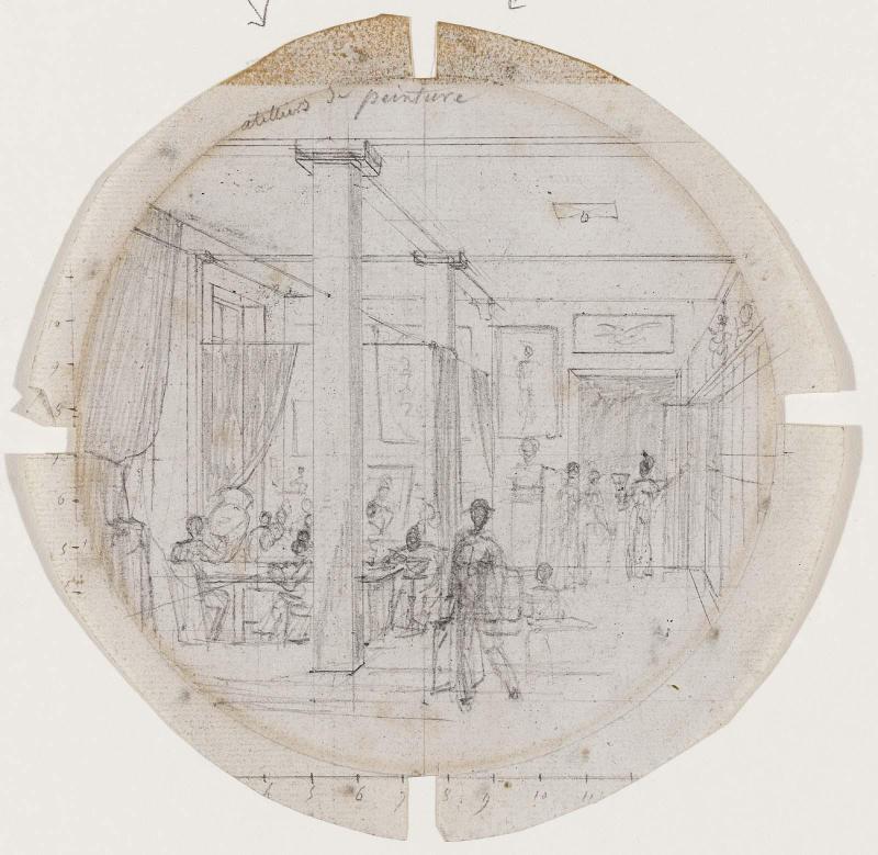 Study for the Service des Arts Industriels