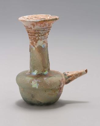 Flask with spout (nursing bottle)
