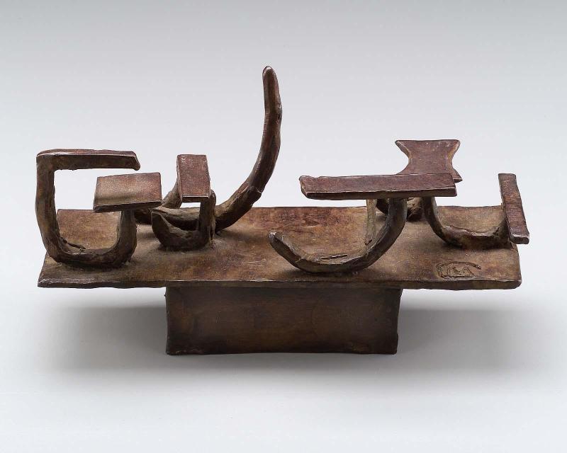Study for a park bench