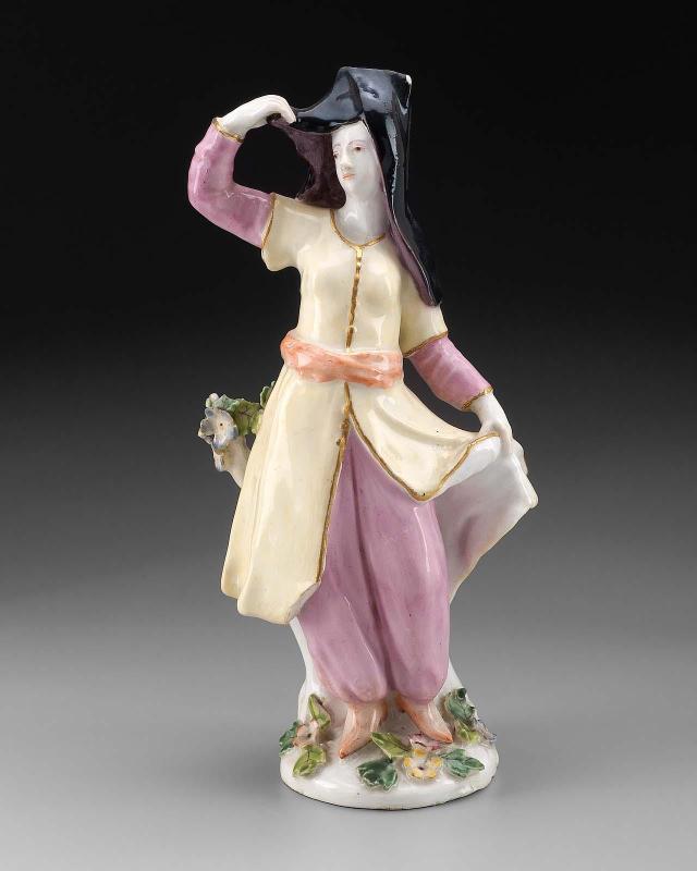 Woman in Turkish costume