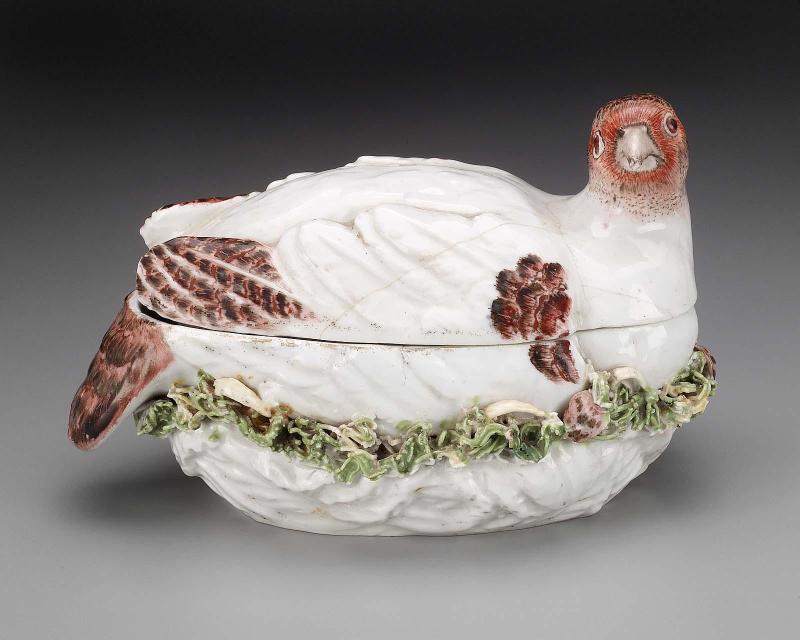 Tureen in the form of a Pigeon