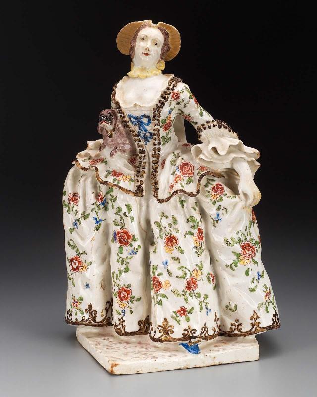 Kitty Clive as "The Fine Lady"