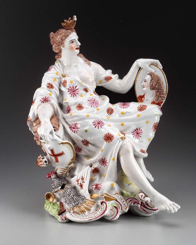 Figure representing Britannia