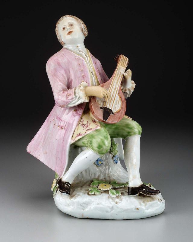 Seated musician