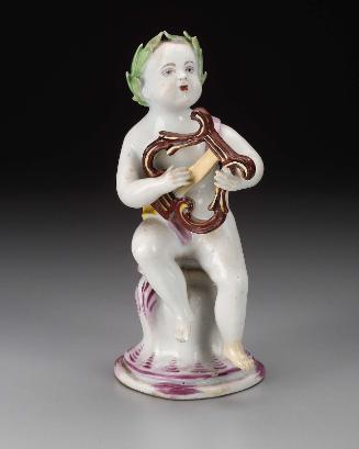 Putto representing Music