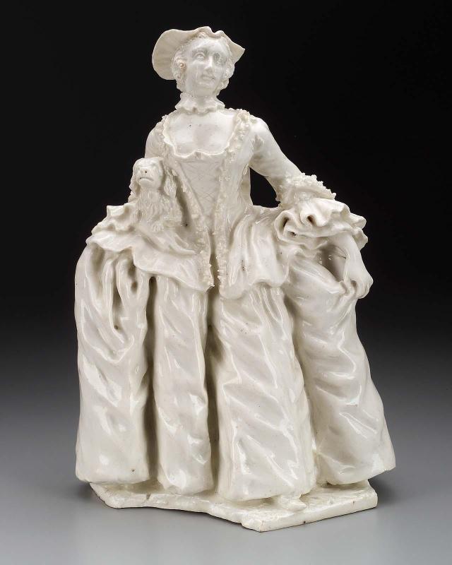 Kitty Clive as "Mrs. Riot"