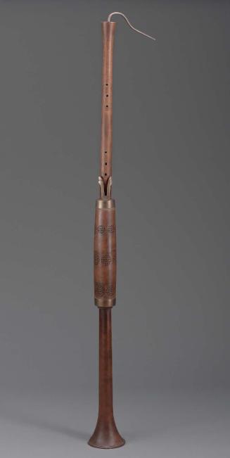 Bass shawm (after 17th-century type)