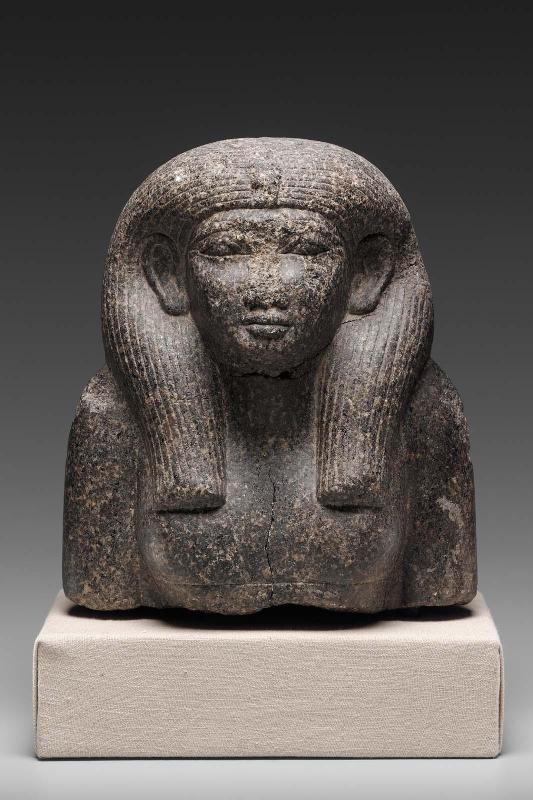 Head of a 12th Dynasty Queen (Perhaps Nofret)