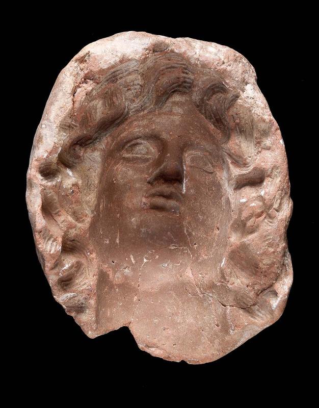 Mould with the face of Alexander