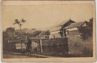 Gate to Prince Kuroda's Castle in Fukuoka, Chikuzen Province
