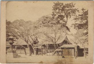Temple in Hakozaki, Chikuzen Province