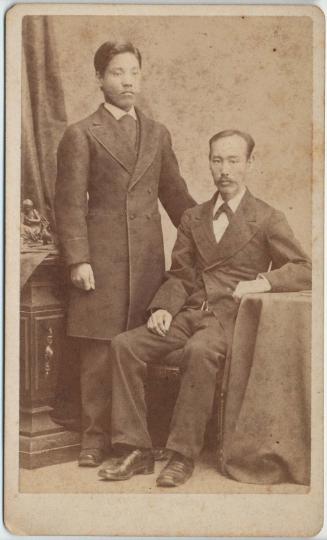 Portrait of Kurino Shinichiro and Kuroda Nagatomo