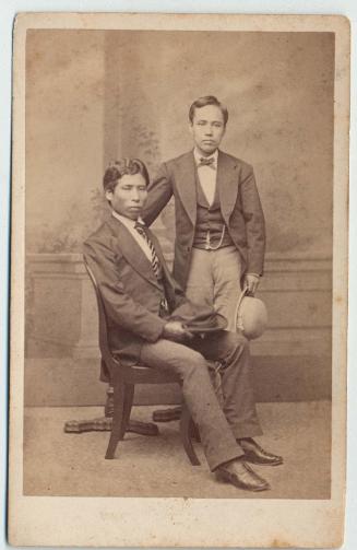 Portrait of Ikeda Norimasu and Hara Nagamasa
