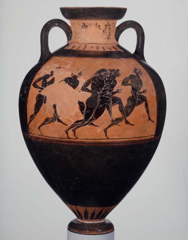 Panathenaic prize vase (amphora)