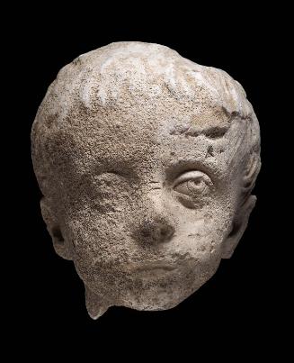 Portrait head of a boy