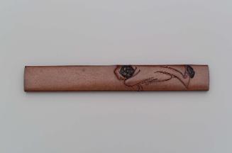 Kozuka with design of Daruma